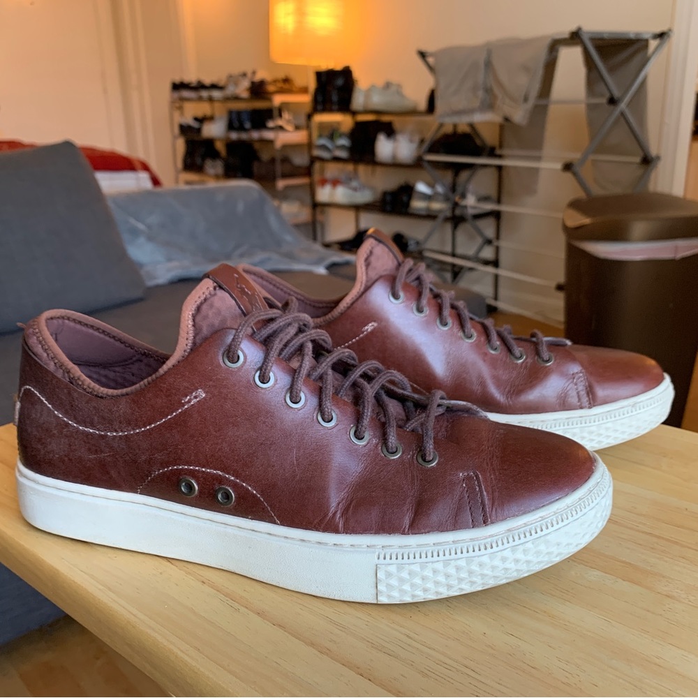 Polo Ralph Lauren, Dunovin, shoes.  Brown, size 12 mens.